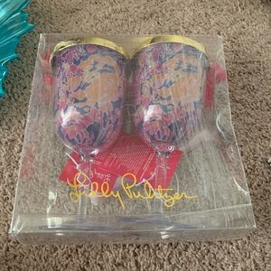 Lilly Pulitzer Wine Tumblers